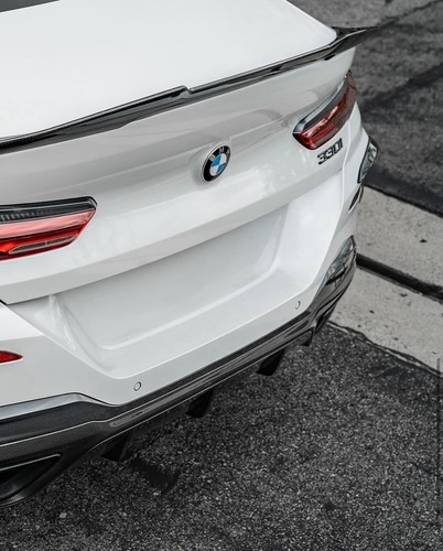 Bmw series rear diffuser - diffuser, dry