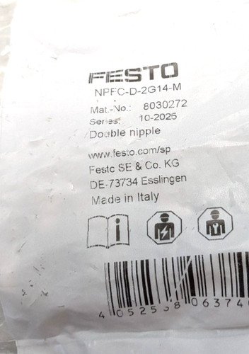 Double nipple festo 8030272 - nipple,