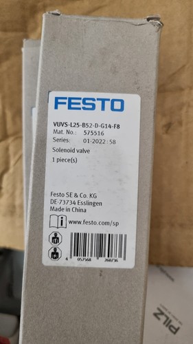 Festo solenoid valve vuvs - festo,